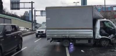 Beşiktaş'ta trafik kazası: 2 yaralı
