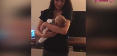 Beyza Şekerci oğluna nini s&ouml;yledi
