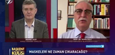 Bilim Kurulu &Uuml;yesi &Ouml;zl&uuml;: '2021 sonuna kadar maske ve mesafeyle yaşayacağımızı d&uuml;ş&uuml;n&uuml;yorum'