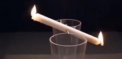 Bir mumun her iki ucunu da aynı anda yakarsanız...