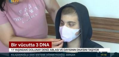 Bir vücutta 3 ayrı DNA! Türkiye’de ilk…