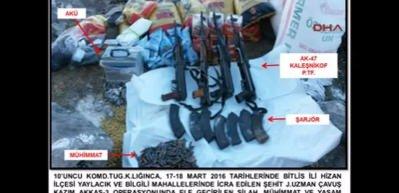 Bitlis'te 6 sığınak ve mağarada silah ve m&uuml;himmat ele ge&ccedil;irildi