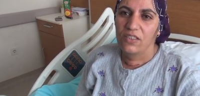 Boğazından 650 gram kitle &ccedil;ıkarıldı 