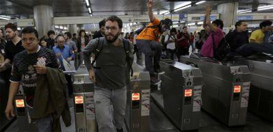 Brezilya'da metro grevi