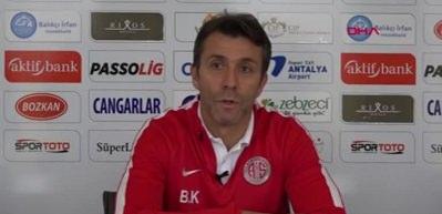 B&uuml;lent Korkmaz: "Kazanarak Antalya'ya d&ouml;neceğiz" 