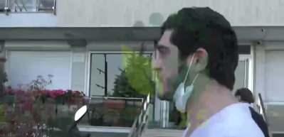 Burak Deniz kaza yaptı! Kaza anı kameraya b&ouml;yle yansıdı