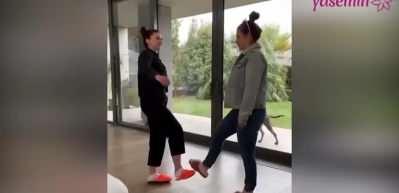 Burcu &Ouml;zberk ve Gamze Er&ccedil;el'den korona selamı!