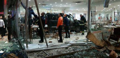 Bursa'nın &uuml;nl&uuml; restoranında kaza dehşeti