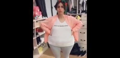 B&uuml;şra Pekin'den kilolu tiktok videosu