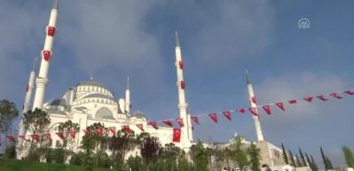 B&uuml;y&uuml;k &Ccedil;amlıca Camisi'nin resmi a&ccedil;ılışı bug&uuml;n yapılacak