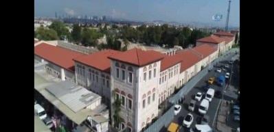&Ccedil;alışmaların s&uuml;rd&uuml;ğ&uuml; Rami Kışlası havadan g&ouml;r&uuml;nt&uuml;lendi