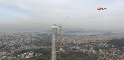  &Ccedil;amlıca kulesinde 200 metre aşıldı