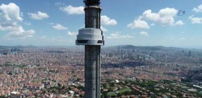 &Ccedil;amlıca Kulesi&rsquo;nin restoranı yapıldı