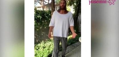 Can Yaman'dan yabancı hayranlarına İngilizce teşekk&uuml;r videosu!