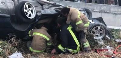 &Ccedil;anakkale'de trafik kazası: 1 &ouml;l&uuml;