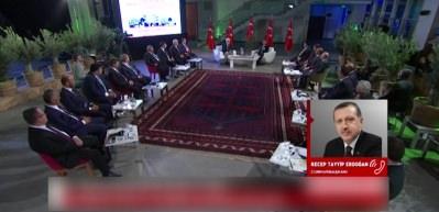 Canlı yayında Erdoğan s&uuml;rprizi