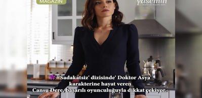 Cansu Dere'nin makyajsız paylaşımı!