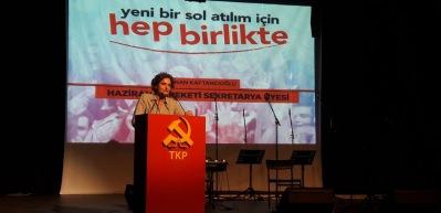 CHP'nin olaylı başkanı, TKP sahnesinde!