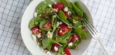 &Ccedil;ilekli kuşkonmaz salatası tarifi
