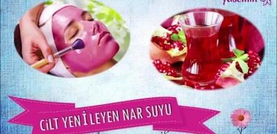 Cilt yenileyen nar suyu