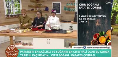 &Ccedil;ıtır soğanlı patates &ccedil;orbası nasıl yapılır?
