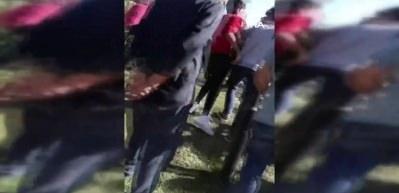 &Ccedil;ocuk parkında dehşet! Vatandaşlar lin&ccedil; etmek istedi
