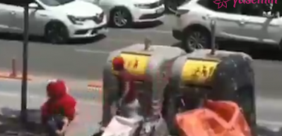 &Ccedil;&ouml;pten &ccedil;ıkan ayıcığa sevinen &ccedil;ocuğun o halleri paylaşım rekoru kırdı