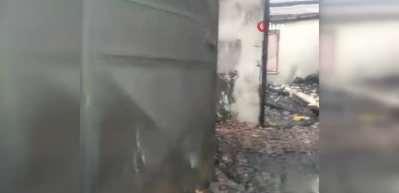 &Ccedil;orum'da ev yangını: 2 &ouml;l&uuml;