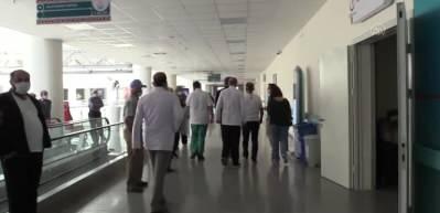 &Ccedil;orum'daki Kovid-19 servisi g&ouml;r&uuml;nt&uuml;lendi