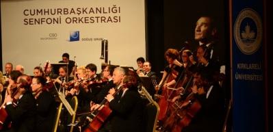 CSO Edirne'de konser verdi