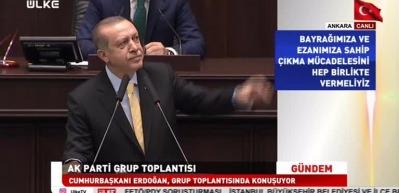 Cumhurbaşkanı Erdoğan: Bizim ter&ouml;r &ouml;rg&uuml;tlerine fitnecilere kaptıracak tek bir kardeşimiz olamaz
