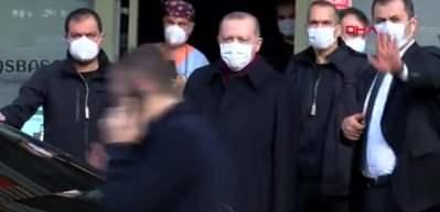 Cumhurbaşkanı Erdoğan fırından simit ve ekmek aldı