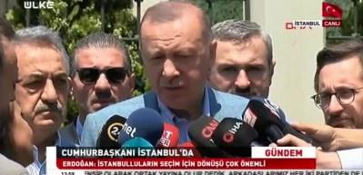 Cumhurbaşkanı Erdoğan: Kıbrıslı soydaşlarımızın hakkını yedirmeyiz