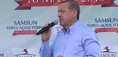 Cumhurbaşkanı Erdoğan Samsun'da konuştu-6