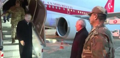 Cumhurbaşkanı Erdoğan, sınırda askerlere hitap etti