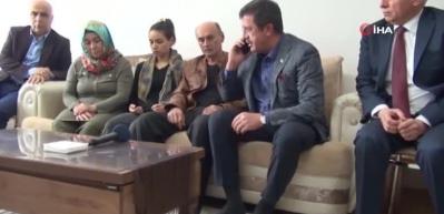 Cumhurbaşkanı Erdoğan&rsquo;dan şehit ailesine taziye telefonu