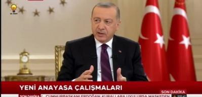 Cumhurbaşkanı Erdoğan'dan 'Yeni Anayasa' a&ccedil;ıklaması
