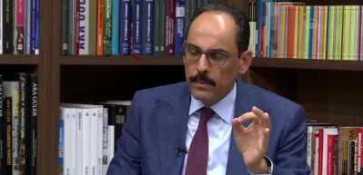 Cumhurbaşkanlığı S&ouml;zc&uuml;s&uuml; Kalın: (İsrail'in Batı Şeria'yı İlhak Planı) Bu yeni bir gasp ve işgal politikasıdır, hamlesidir, oyunudur