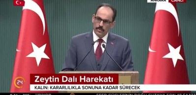Cumhurbaşkanlığı'ndan flaş Afrin a&ccedil;ıklaması