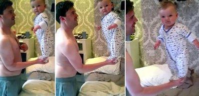 6 aylık bebeğin denge h&uuml;neri