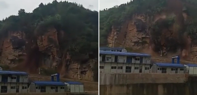 Dağdan ayrılan dev par&ccedil;a