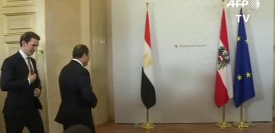 Darbeci Sisi, İslam karşıtı Kurz'a s&ouml;z verdi