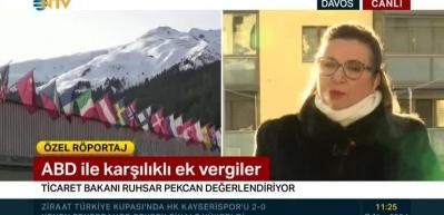 Davos'ta T&uuml;rkiye'den ABD'ye rest: Tek başımıza yapmayız, boşuna beklemeyin...