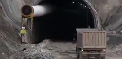 Demirkapı T&uuml;neli'nde ışık g&ouml;r&uuml;nd&uuml;