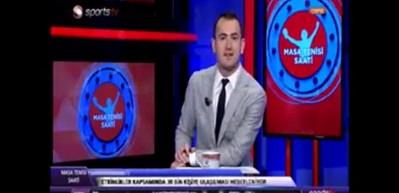 Denizde masa tenisi oynadılar