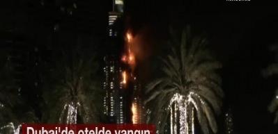 Dev g&ouml;kdelende b&uuml;y&uuml;k yangın