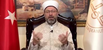 Diyanet İşleri Başkanı Erbaş'tan cuma mesajı