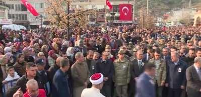 Şehit Piyade Uzman Onbaşı Halil İbrahim Akkaya, son yolculuğuna uğurlandı