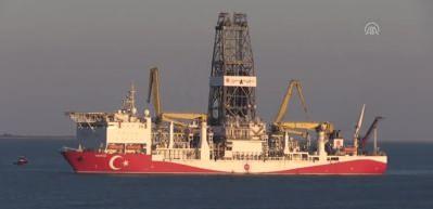 Doğu Akdeniz'deki 2. sondaj &ccedil;alışmasını tamamlayan "Yavuz" Mersin a&ccedil;ıklarında