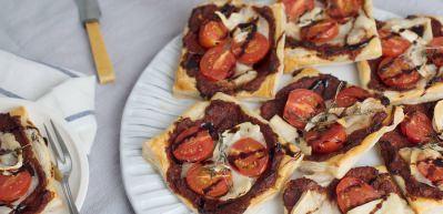 Domates ve ke&ccedil;i peynirli tart tarifi